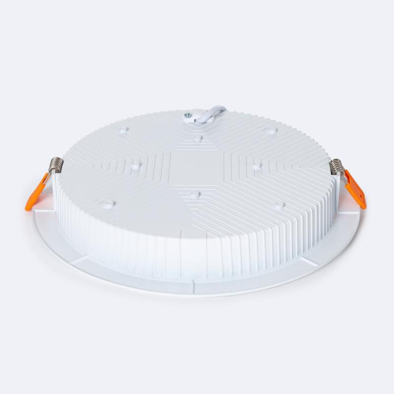 Image of Aero Round 30W Cool White 4000K COB LED Fixed Downlight Cutout 200mm with LIFUD Driver