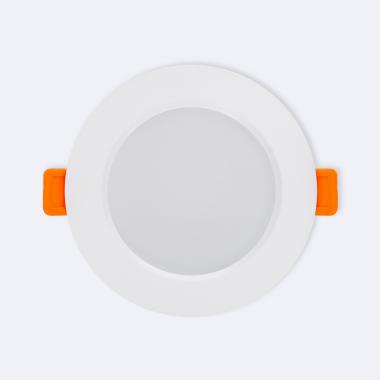 Image of Aero Round 6W Cool White 4000K COB LED Fixed Downlight Cutout 80mm with LIFUD Driver