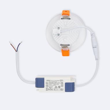 Image of Aero Round 6W Cool White 4000K COB LED Fixed Downlight Cutout 80mm with LIFUD Driver