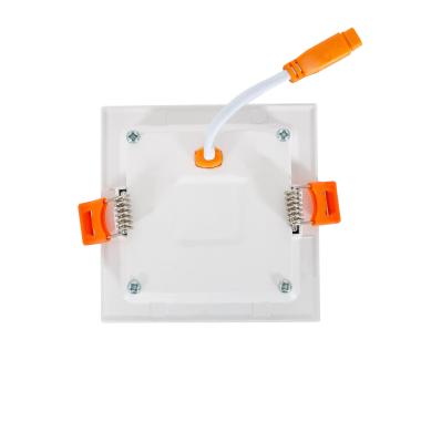 Image of Square Slim Microprismatic UGR17 7W Selectable CCT LIFUD LED Panel 75 mm Cut-Out