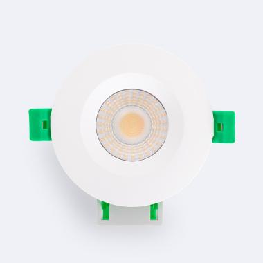 Image of Fire Rated Round 5-8W 4CCT (Warm-Cool) Dimmable LED Downlight Cutout 70mm IP65