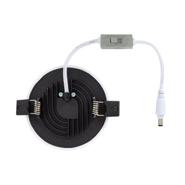 Image of Slim Surface Round 8W Selectable LED Downlight Cutout 75mm IP54