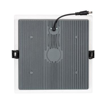 Image of SAMSUNG New Aero Slim Square Microprismatic 30W LED Downlight Cutout 210x210mm with LIFUD Driver