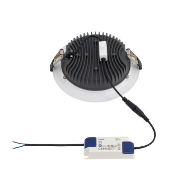 Image of SAMSUNG Aero Round 20W Colour Selectable LED Downlight Cutout 155mm with LIFUD Driver