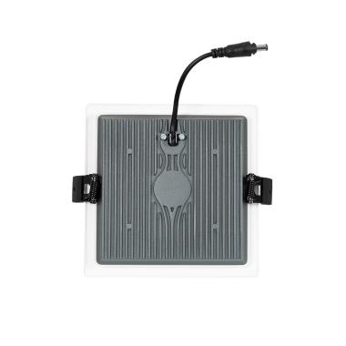 Image of SAMSUNG New Slim Square Microprismatic 15W LED Downlight Aero Cutout 135x135mm with LIFUD Driver