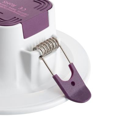 Image of Round Waterproof 8W LED Downlight IP65 Cutout 75mm