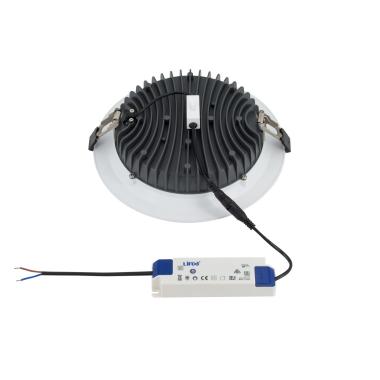 Image of SAMSUNG Aero Round 30W Colour Selectable LED Downlight Cutout 200mm with LIFUD Driver