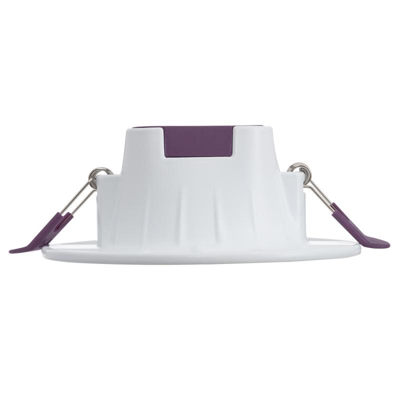 Image of Round Waterproof 8W LED Downlight IP65 Cutout 75mm