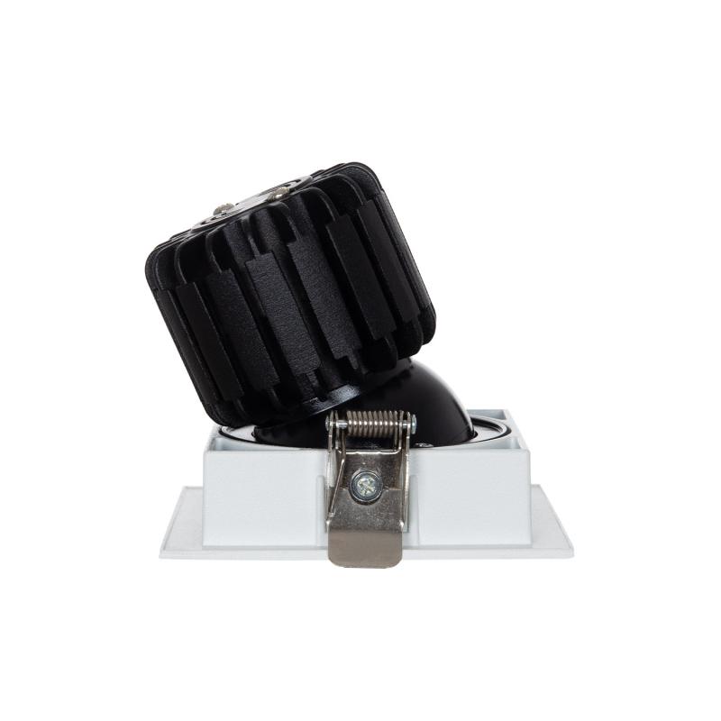 Image of Square Expert Colour 7W COB LED Adjustable Downlight Cutout 82x82mm