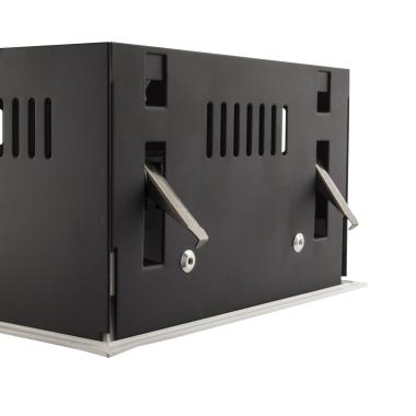 Image of Rectangular 30W Twin CREE-COB LED Adjustable Downlight Cutout 315x155mm