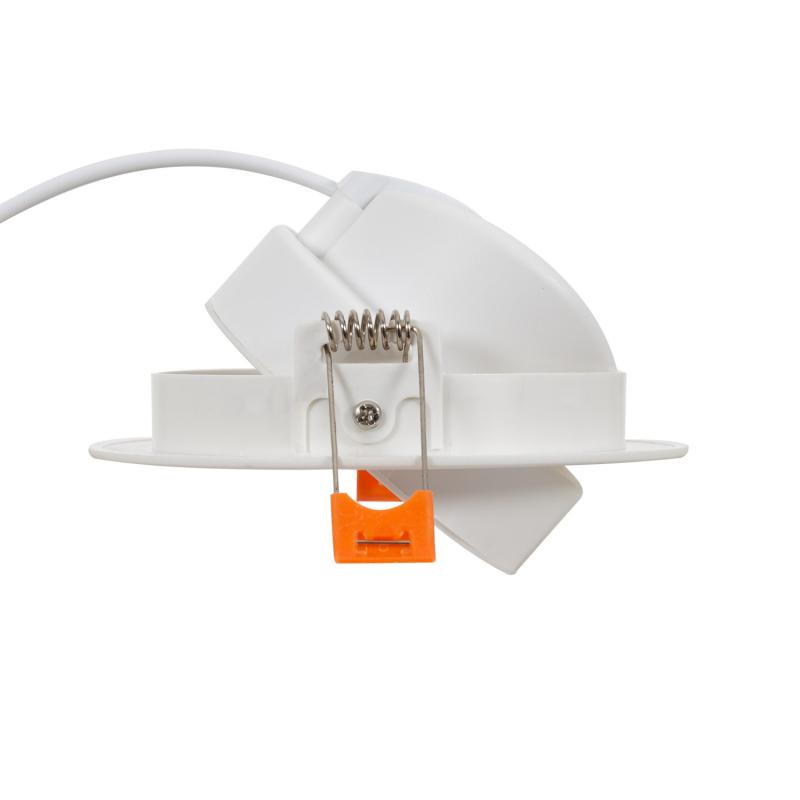 Image of Round Solid 12W COB LED Adjustable Downlight Cutout 95mm