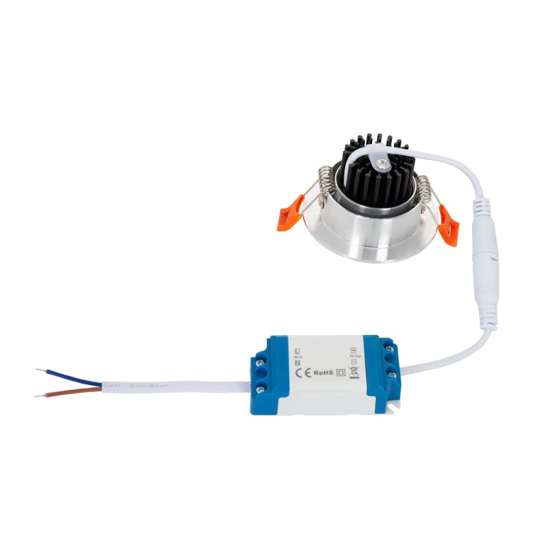 Image of Round 5W COB LED Adjustable Downlight Cutout 55mm