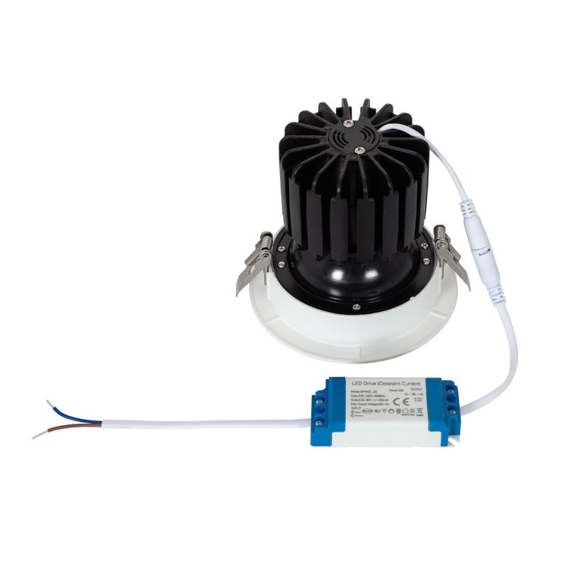 Image of Round Expert Colour 18W COB LED Adjustable Downlight Cutout 115mm