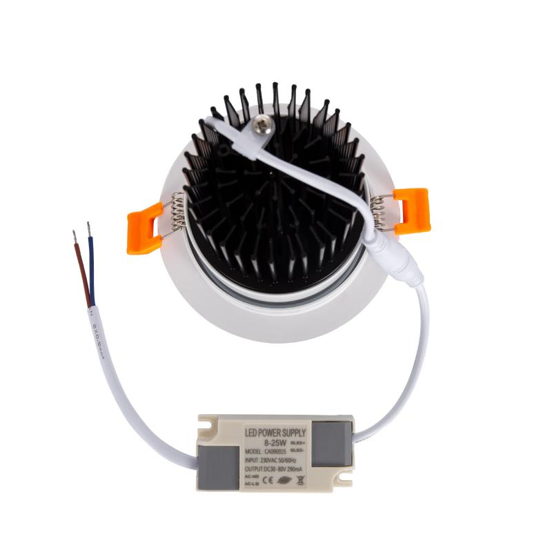 Image of Round Expert Colour 15W COB LED Adjustable Downlight Cutout 90mm