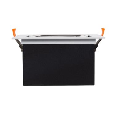 Image of Square Adjustable Downlight Kardan Cutout 165x165mm with 15W AR111 LED Bulb