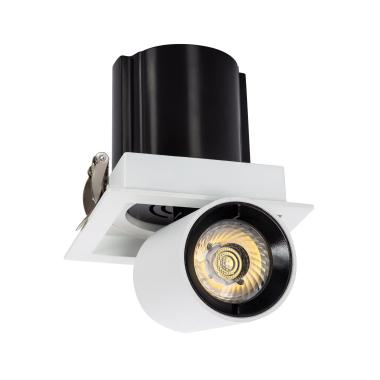 Image of Square 12W LED Adjustable Downlight Sanaqi Cutout 80x80mm with LIFUD Driver