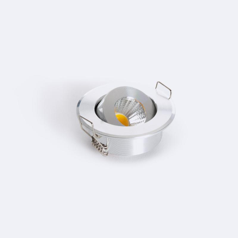 Image of Round 1W COB LED Adjustable Downlight Cutout 45mm