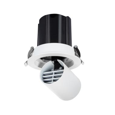 Image of Round 12W LED Adjustable Downlight Sanaqi Cutout 75mm with LIFUD Driver