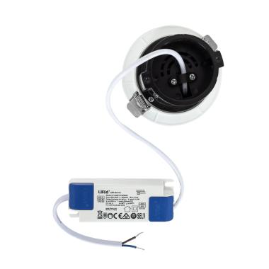Image of Round 12W LED Adjustable Downlight Sanaqi Cutout 75mm with LIFUD Driver