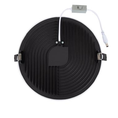 Image of Round Slim 24W UGR19 Selectable CCT LED Surface Panel 200 mm Cut-out IP54