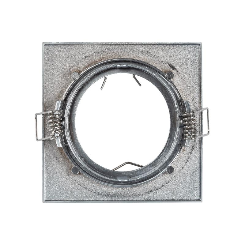Image of Square Tilting Downlight Bezel Cutout 72mm for a GU10/GU5.3 LED Bulb