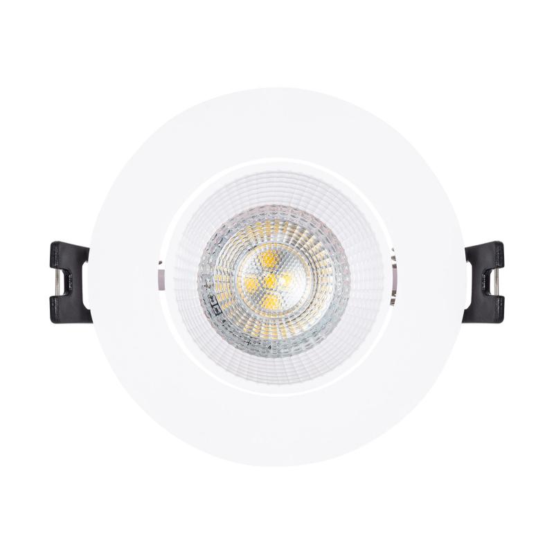 Image of Round Tilting Downlight Bezel Cutout 75 mm for a GU10/GU5.3 LED Bulb