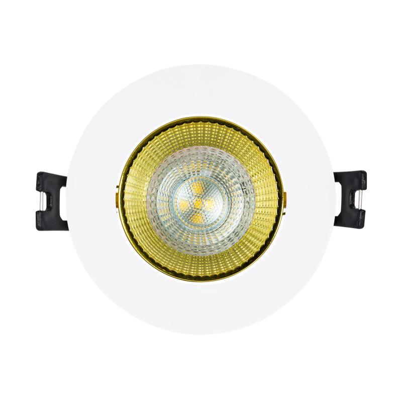 Image of Round Tilting Downlight Bezel Cutout 80 mm for a GU10/GU5.3 LED Bulb