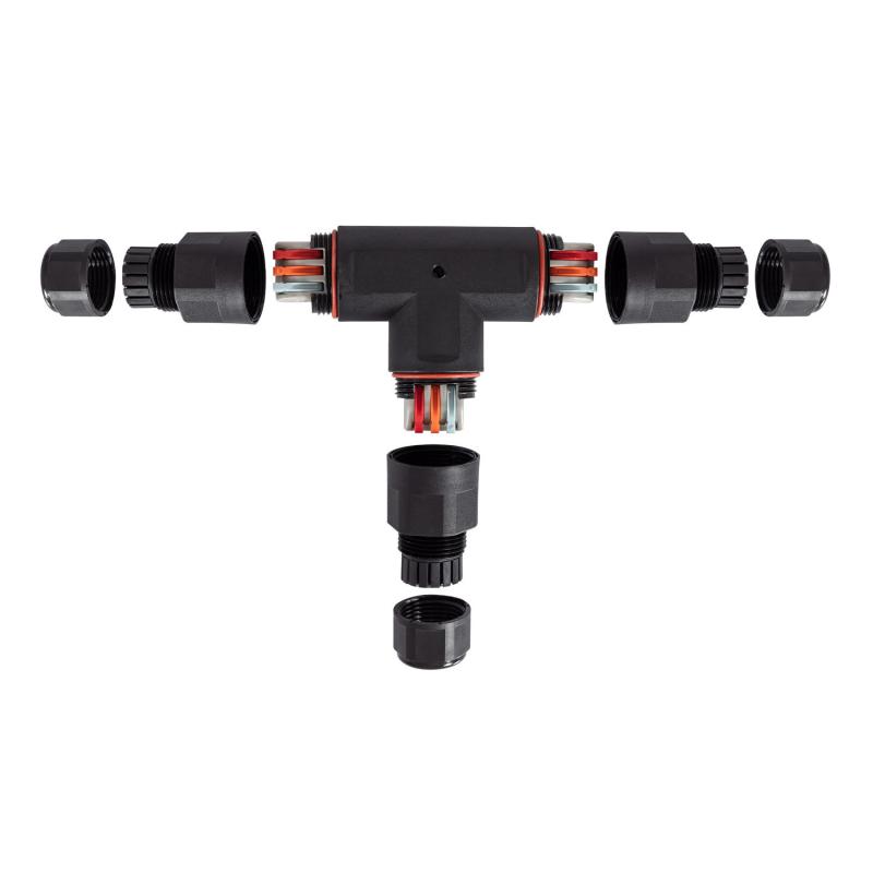 Image of Cable Connector 3 Contacts Type T with Quick Connector 0.5-2.5mm² IP68