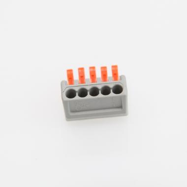 Image of Pack 10 Quick Connectors 5 Inputs PCT-215 for 0.08-4mm Electric Cable
