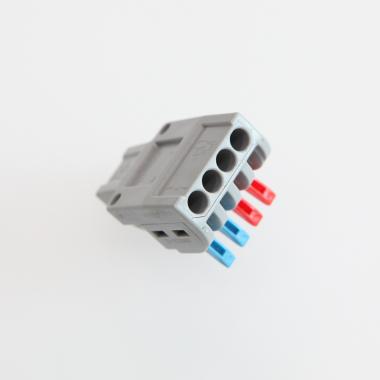 Image of Pack 5 Quick Connectors 4 Inputs 2 Outputs SPL-42 for Cable 0.08-4mm²