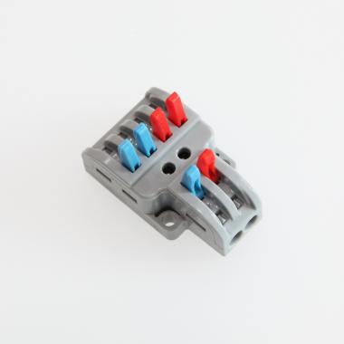 Image of Pack 5 Quick Connectors 4 Inputs 2 Outputs SPL-42 for Cable 0.08-4mm²