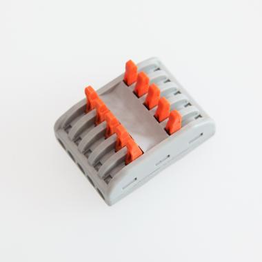 Image of Pack 5 Quick Connectors 5 Inputs 5 Outputs SPL-5 for Cable 0.08-4mm²