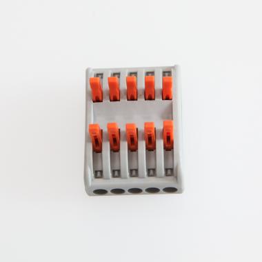 Image of Pack 5 Quick Connectors 5 Inputs 5 Outputs SPL-5 for Cable 0.08-4mm²