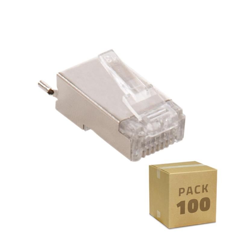 Image of Pack 100 Shielded RJ45 FTP for Outdoor
