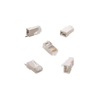 Image of Pack 100 Shielded RJ45 FTP for Outdoor
