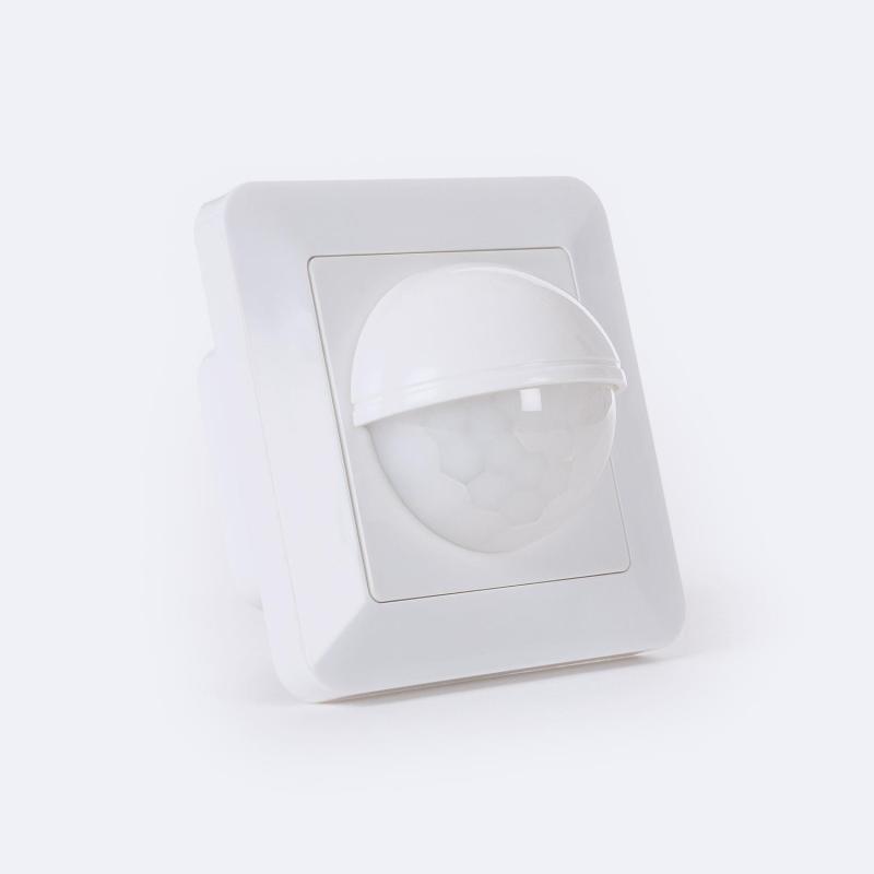 Image of PIR Motion Sensor 120º Wall Recessed Round