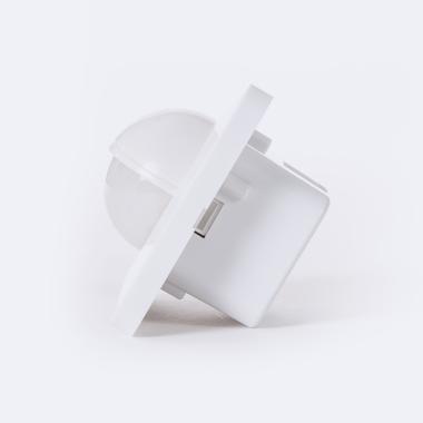 Image of PIR Motion Sensor 120º Wall Recessed Round