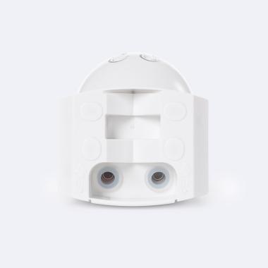 Image of PIR Motion Sensor 360º Wall Corner IP54 Black