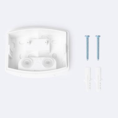 Image of PIR Motion Sensor 360º Wall Corner IP54 Black