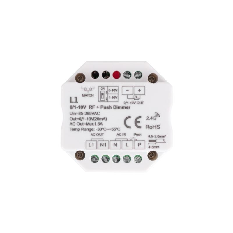 Image of 1-10V LED Dimmer RF/Pushbutton