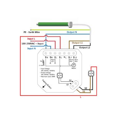 Image of WiFi Switch for Blinds