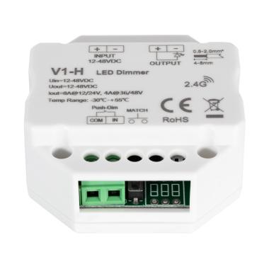 Image of RF Dimmer 12/48V for Single-Colour LED Strip Compatible with Push Button Switch