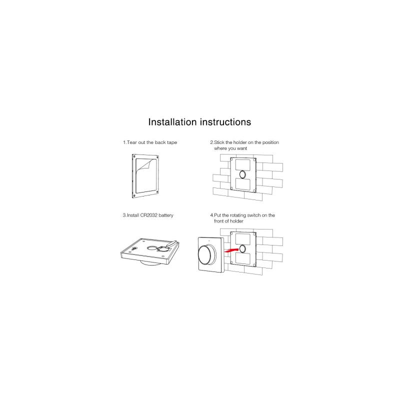 Image of TRIAC LED Dimmer with MiBoxer RF Monochrome Controller