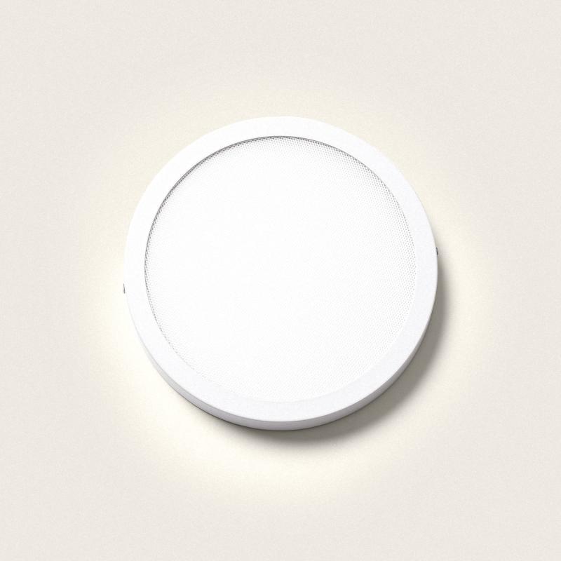 Image of 18W Round Selectable LED Flush Ceiling Light RA90 UGR17 Microprismatic D205 mm
