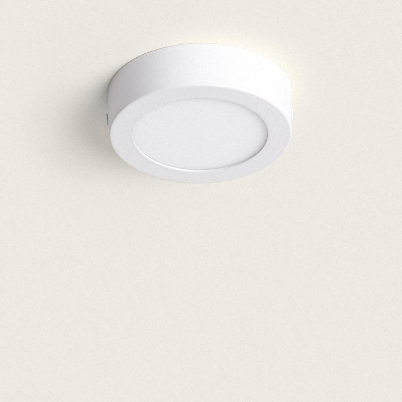 Image of 6W Round Selectable LED Flush Ceiling Light D110 mm