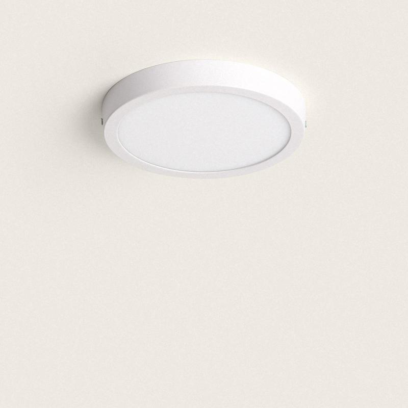 Image of 18W Round Selectable LED Flush Ceiling Light D205 mm