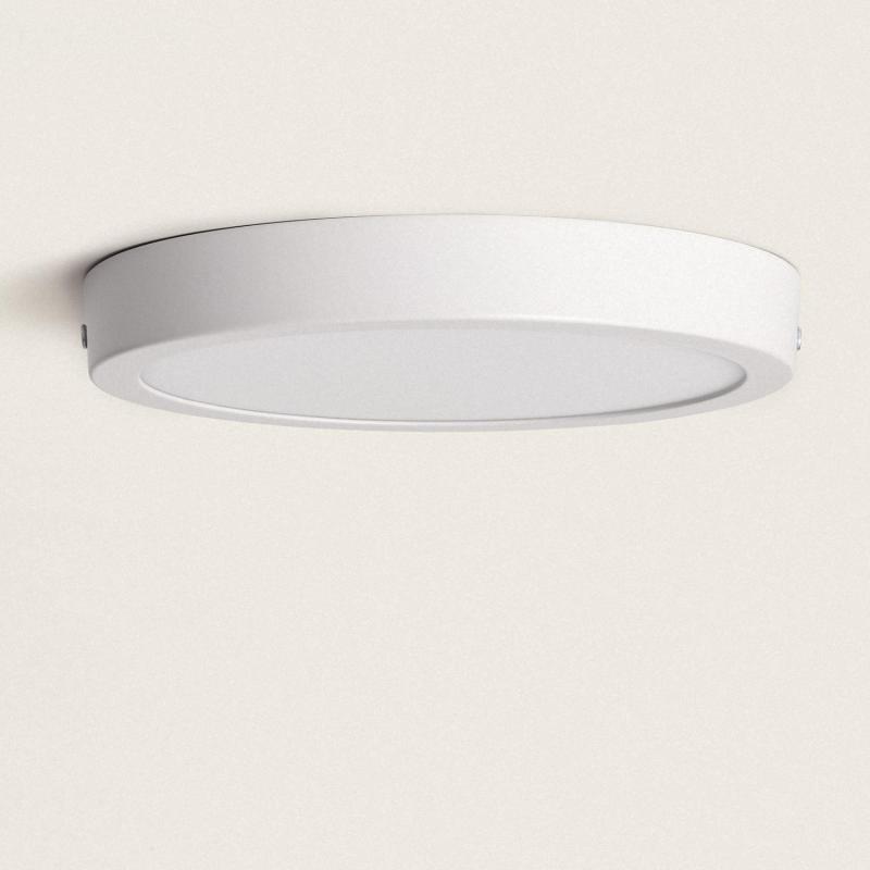 Image of 18W Round Selectable LED Flush Ceiling Light D205 mm