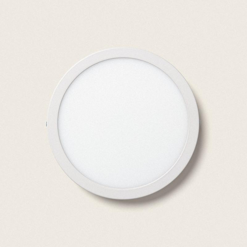 Image of 18W Round Selectable LED Flush Ceiling Light D205 mm
