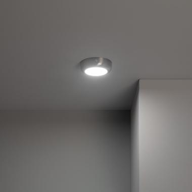 Image of 6W Round LED Flush Ceiling Light D120 mm