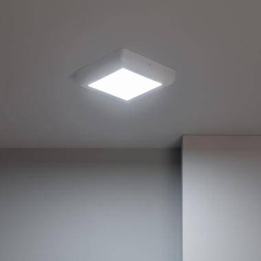 Image of 12W Square LED Flush Ceiling Light 178x178 mm